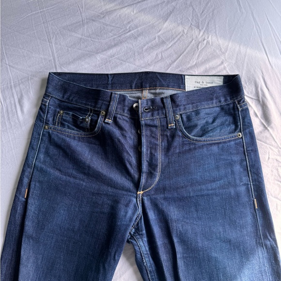 Rag & Bone fit 2 raw denim - size 30 - Picture 4 of 4